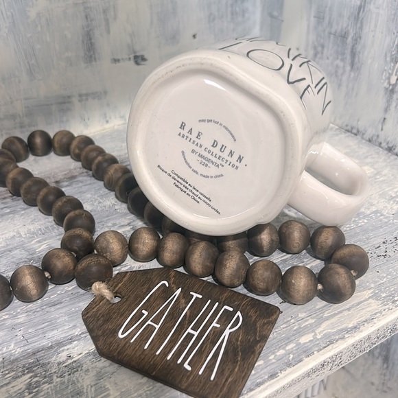 Rae Dunn PUMPKIN LOVE mug - Picture 4 of 4